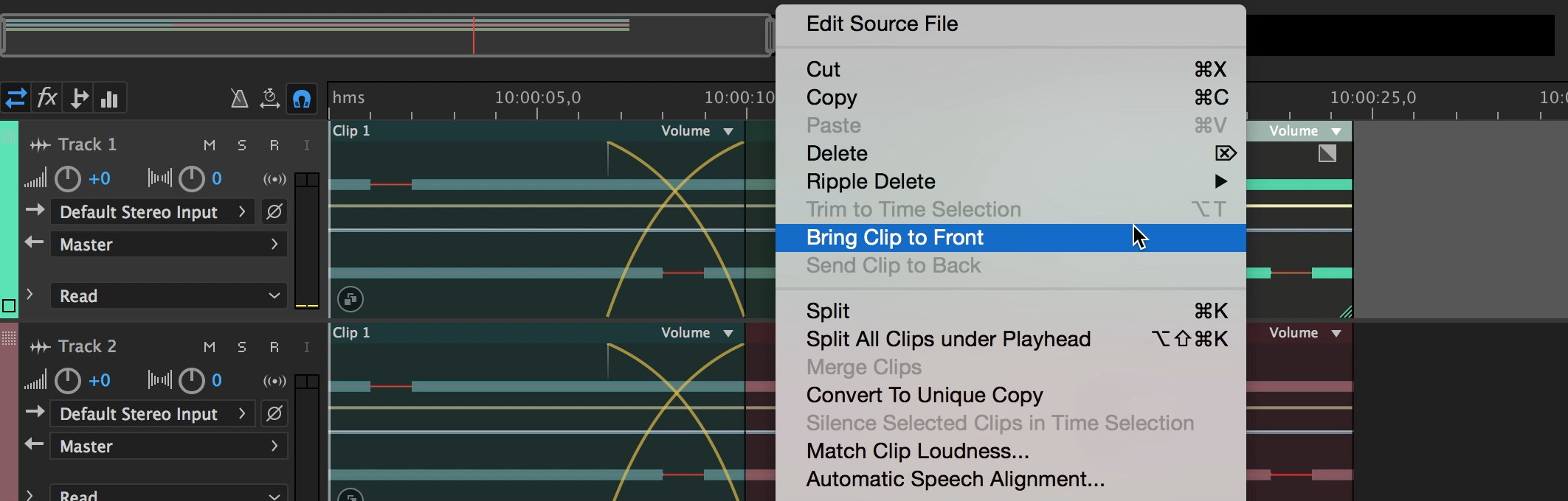 Understand how to edit and arrange clips